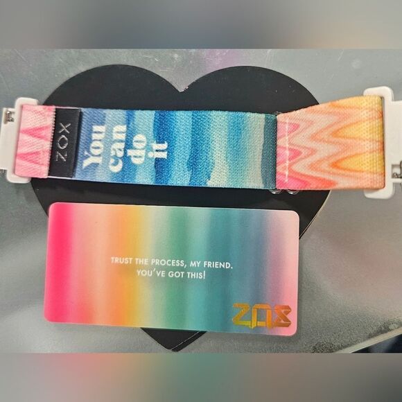 ZOX "YOU CAN DO IT" WATCHBAND 20mm ANDROID SAMSUNG GALAXY COMPATIBLE - Picture 8 of 10